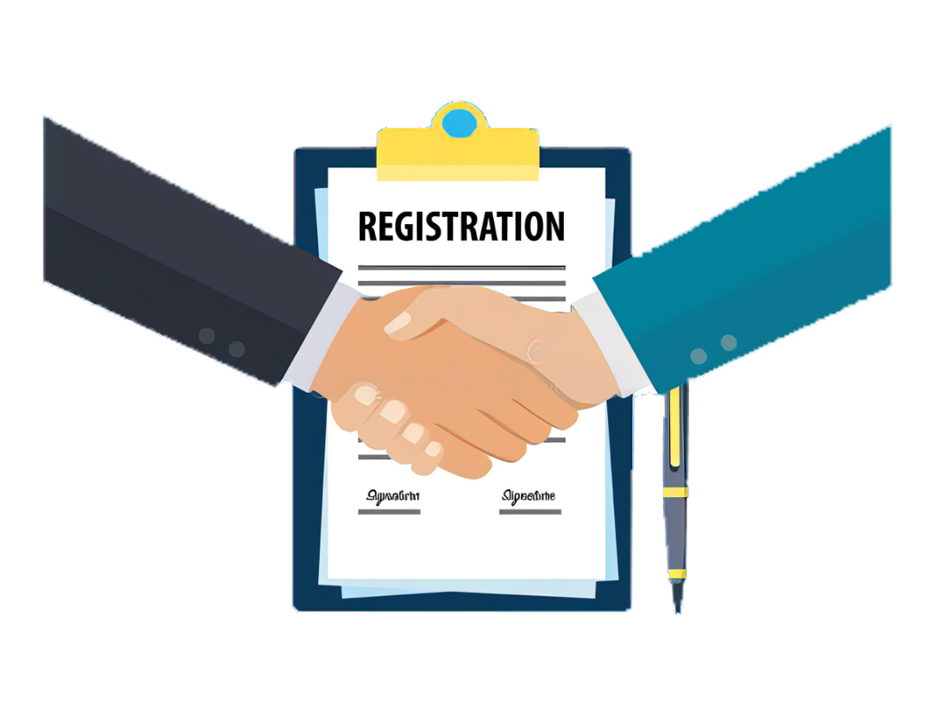 Company registration services to help businesses legally establish their operations.